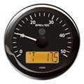 VDO ViewLine Tachometer 5.000 RPM Black 85mm gauge